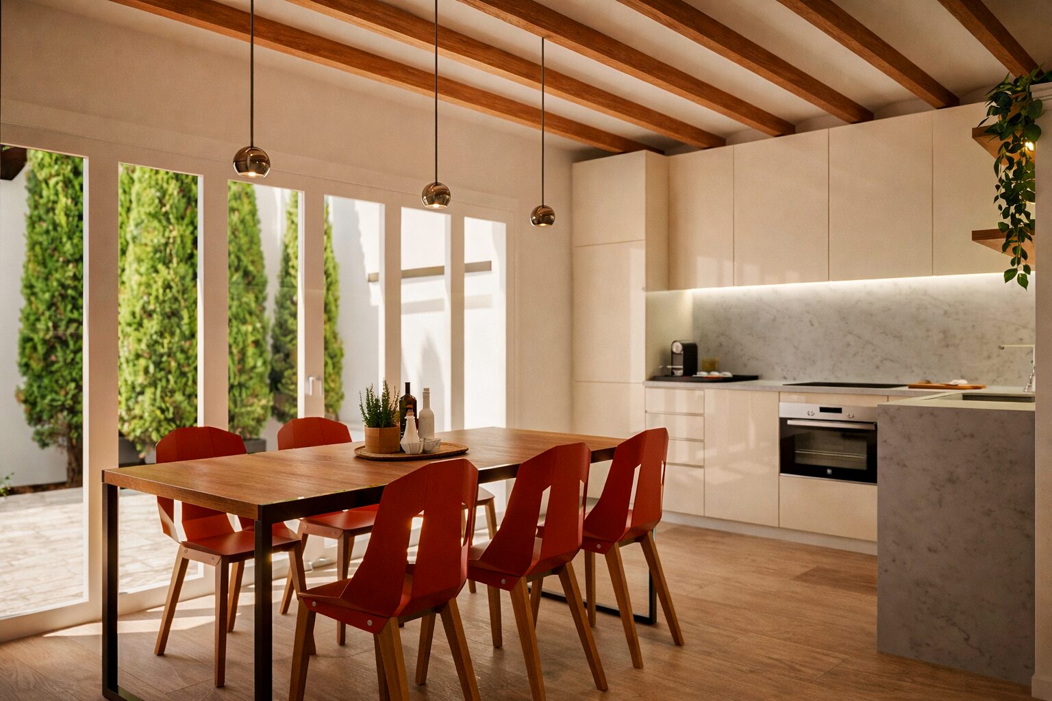 Proyecto residencial de interiorismo contemporáneo diseñado por INUSUAL Studio